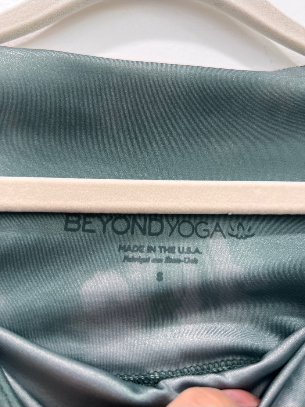 Beyond yoga S Green Tie-Dye Leggings - Picture 8 of 8
